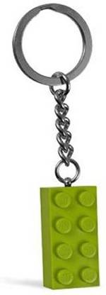 LEGO Lime Green Brick Key Chain