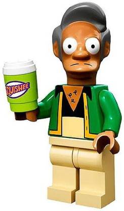 LEGO Simpsons Series Collectible Mini Apu Nahasapeemapetilon