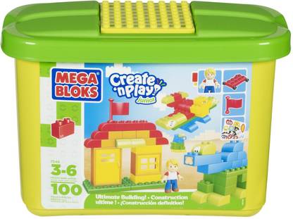 Mega Bloks Building Blocks Tub