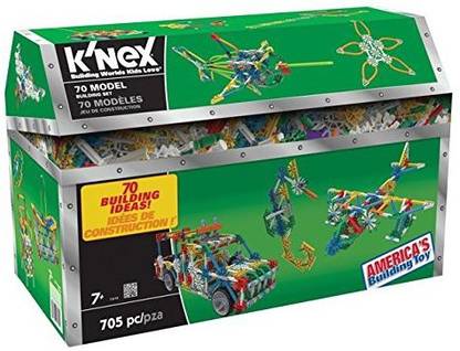 Knex 70 Model Building Set, 13419, 705 Piece