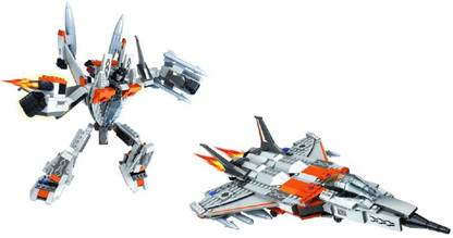 Fun Blox FunBlox 2 in 1 Forming A Robot or A Fighter Plane