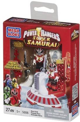 Mega Bloks Power Rangers Samurai Red Hero Pack