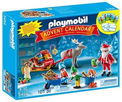 Playmobil Santa'S Workshop Advent Calendar