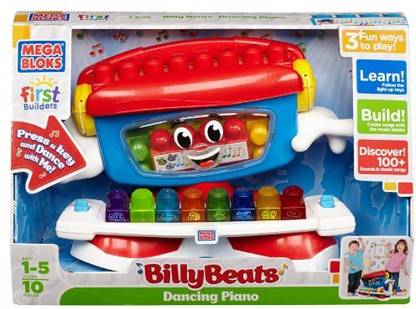Mega Bloks First Builders Billy Beats Dancing Piano