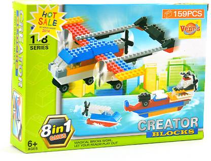Venus Impex Creator Blocks 8 in 1