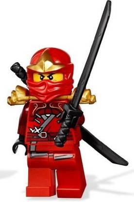 LEGO Ninjago Red Ninja Mini Kai Zx With Dual Black Shamshir