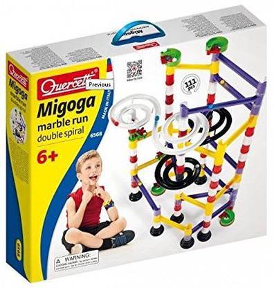 International Playthings Quercetti Marble Run Double Spiral Playset