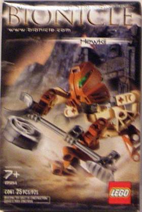 LEGO Bionicle Matoran Mini Box Set 8584 Hewkii (Brown)
