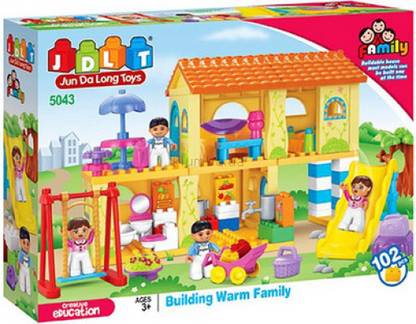 JDLT Wot Family Block Set 102 Pieces