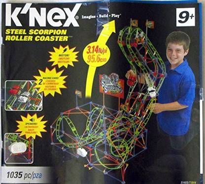 Knex Steel Scorpion Roller Coaster