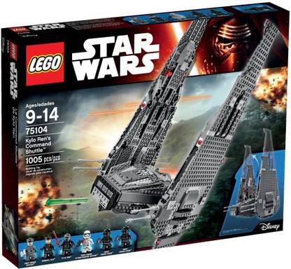 LEGO Kylo Ren's Command Shuttle 75104 Building Kit