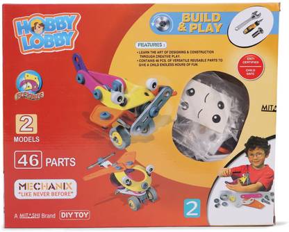 MITASHI Hobby Lobby Build and Play 2 Mechanix Set