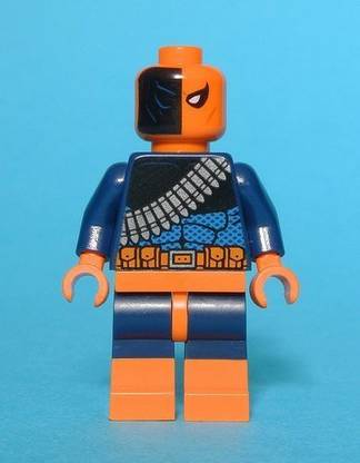 LEGO Dc Comics Super Heroes Batman Minifigure - Deathstroke With Sword And Gun