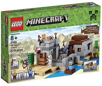 LEGO Minecraft 21121 the Desert Outpost Building Kit