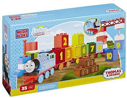 Mega Bloks Thomas and Friends 123 Count Set