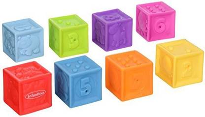 Infantino Squeeze and Stack Block Set