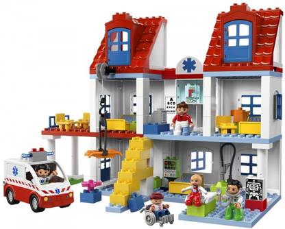 LEGO Duplo Set 5795 Big City Hospital