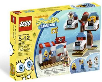 SpongeBob SquarePants Lego Spongebob Glove World 3816