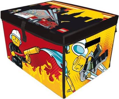 Neat-Oh Lego City Fire Zipbin Large Box & Playmat Holds ~1500 Bricks