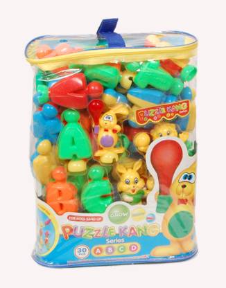 TRD Store English Learning Blocks For Kids With Cartoon Figures