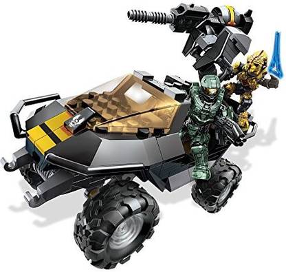 Mega Bloks Halo Unsc Attack Gausshog Building Set