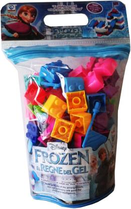 DISNEY Frozen EL Regne Del Gel Building Blocks Game 68 PCS (Multicolor)