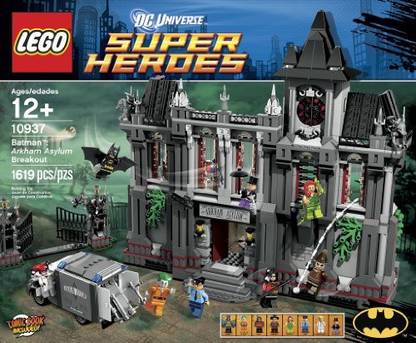 LEGO Batmantm Arkham Asylum Breakout Set 10937Pieces1619