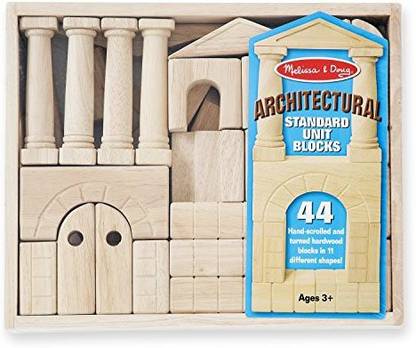 MELISSA & DOUG Architectural Unit Block Set