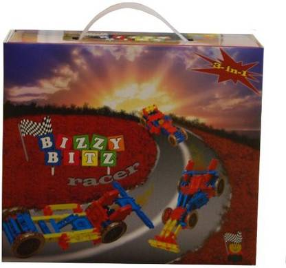 Bizzy Bitz Building = Racer Set 63 Pieces