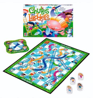 Hasbro Chutes and Ladders Board Game Party & Fun Board Game