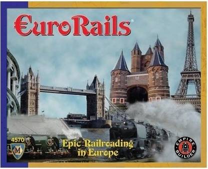 Mayfair Games EuroRails Party & Fun Board Game