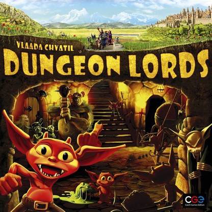 Czech Games Dungeon Lords Party & Fun Board Game