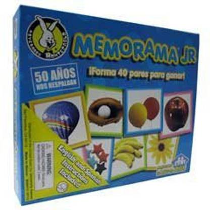 University Games Memorama Jr Memory Party & Fun Board Game