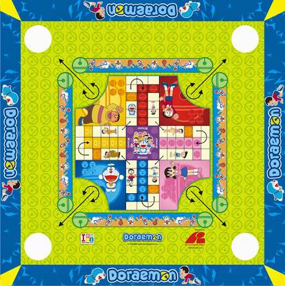 ITOYS Doraemon 3-in-1 Carrom Board - Big Carrom Board Game