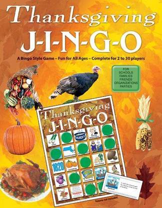 GARY GRIMM & ASSOCIATES Jingo Thanksgiving Party & Fun Board Game