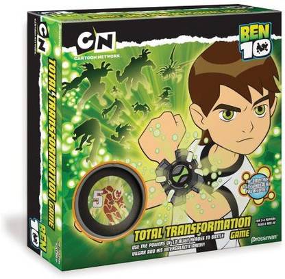 Pressman Toy Ben 10 Total Transformation Strategy & War Board Game