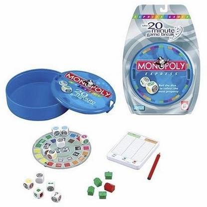 Hasbro Monopoly Express Strategy & War Board Game