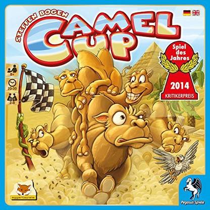 Pegasus Spiele Camel Up Party & Fun Board Game