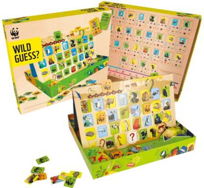 WWF Wild Guess Party & Fun Board Game