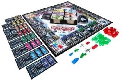 Hasbro Monopoly Millionaire Money & Assets Board Game