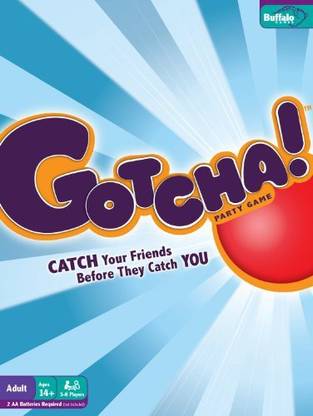 Buffalo Games Gotcha Catch Your Friends Before They Catch You Board Game Accessories