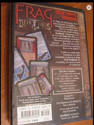 Steve Jackson Games Frag Deadlands Party & Fun Board Game
