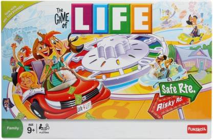 FUNSKOOL The Game of Life Twists & Turns Party & Fun Games Board Game
