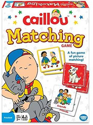 Wonder Forge The Caillou Matching Party & Fun Board Game