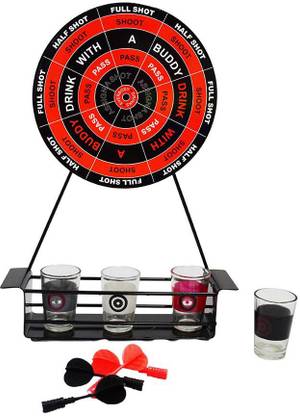 Barworld Mini Darts Shot Set Drinking Game Party & Fun Board Game