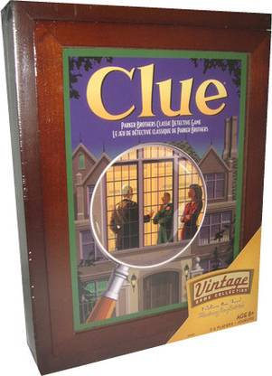 Hasbro Parker Brothers Vintage Collection - Clue Strategy & War Board Game