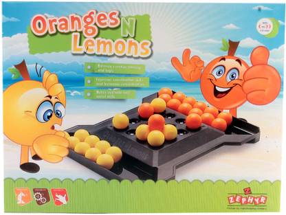 ZEPHYR Oranges n Lemons Party & Fun Board Game