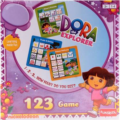 FUNSKOOL Dora 123 Board Game Party & Fun Board Game