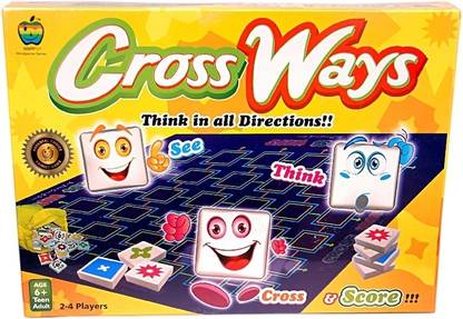 Apple Fun Crossways - Think in All Directions Party & Fun Board Game