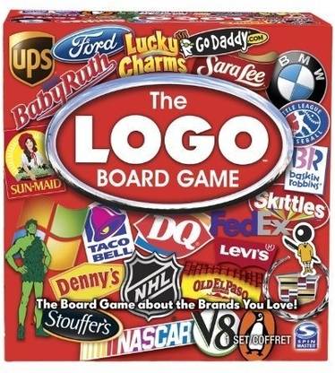 SPIN MASTER The Logo Party & Fun Board Game